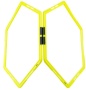 Набор шестиугольных напольных обручей Agility Hoops JA-216, 6 шт.