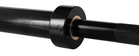 Гриф олимпийский UNIX Fit PRO 320 прямой 220 см / 50 мм Black