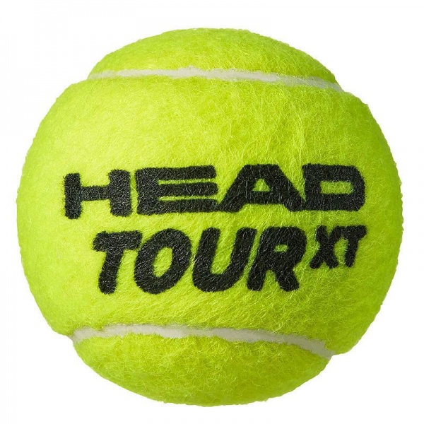 Мяч теннисный Head Tour XT 3B, 570823, желтый цвет