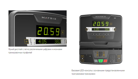 Эллиптический эргометр Matrix Endurance с консолью LED
