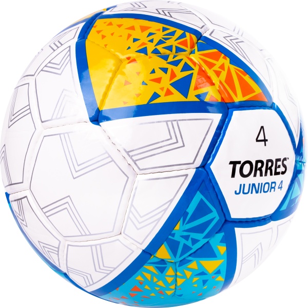 Мяч футбольный TORRES Junior-4 F323804, размер 4  