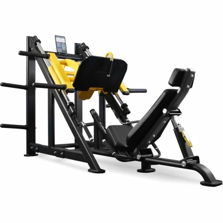 Жим ногами под углом 45 градусов BRONZE GYM PL-1717, черный