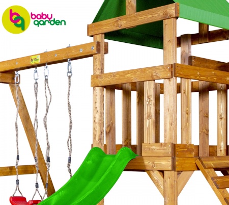 Детская игровая площадка Babygarden Play 3 (Green)