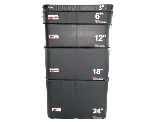 Набор плиобоксов PB Extreme Foam Plyobox Set 5 ( 8, 15, 31, 46, 61 см, черный ) 
