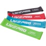 Набор ленточных амортизаторов LIVEPRO Mini Band набор, 4 амортизатора с разным сопротивлением