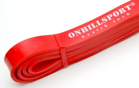 Латексная петля OnhillSport для фитнеса 2080 RP-02 (22 мм) красная 6-24 кг