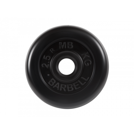 Диск обрезиненный "Стандарт" 2,5 кг MB BARBELL MB-PltB31-2,5