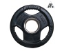 Диск обрезиненный DFC, чёрный, с хватом, 51мм, 1,25кг