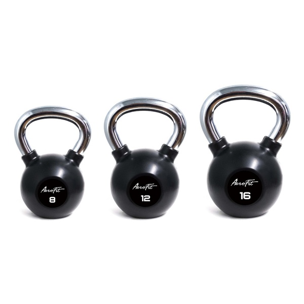 Aerofit AFBK4 Гиря 4 кг обрезиненная с хромированной рукояткой