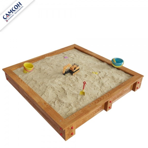 Детская деревянная игровая песочница Дюна
