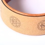 Колесо для йоги из пробки INEX Cork Yoga Wheel 32 х 32 х 13 см