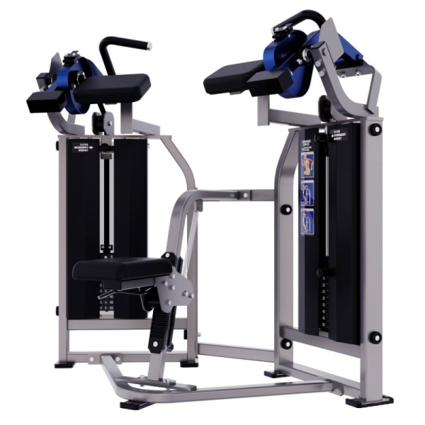 Независимая бицепс-машина сидя. Стек 2 х 50 кг DHZ Fitness SM2037 
