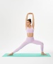 Коврик для йоги и фитнеса Starfit FM-101, PVC, 183x61x0,4 см, мятный