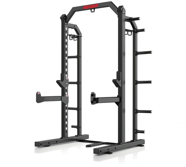 Укороченная силовая рама Keiser высотой 234 см без пневматики (8' Half Rack (No Air)) 3107B
