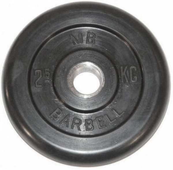 Обрезининый диск Barbell MB-PltB31 2.5 кг