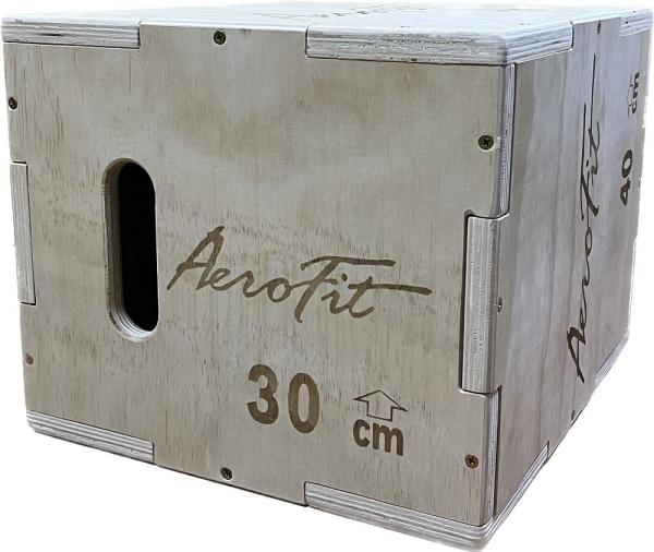 AFPB-M Тумба для запрыгивания Плиобокс AeroFit фанера 30х35х40 см