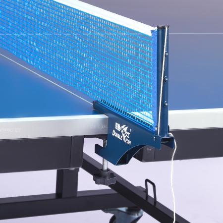 Стол для наст. тенниса Double Fish 201C-2, Indoor, для закрытых помещений, толщина 18мм, синий