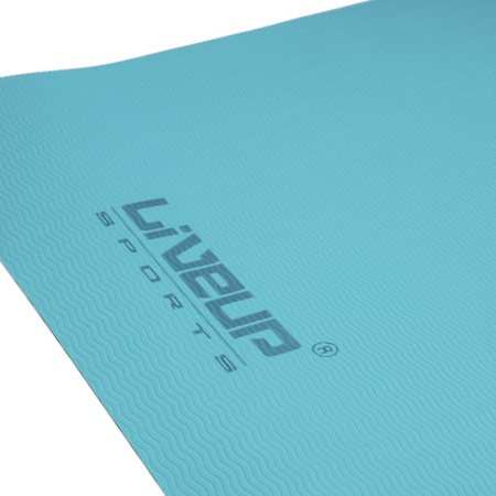 Коврик для йоги LIVEUP TPE Yoga Mat 173 x 61 x 0,6 см, синий