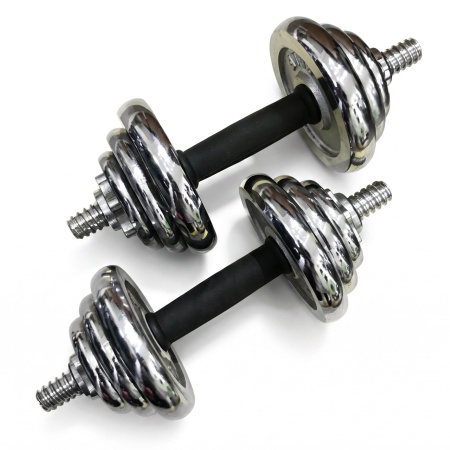 Набор гантелей UNIXFIT в кейсе 20kg