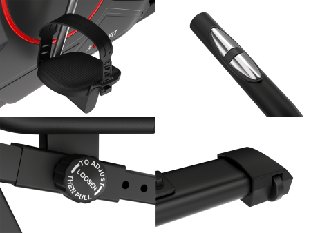 Горизонтальный велотренажер UNIXFIT BR-390Е