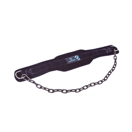 Пояс для отягощений LIVEPRO Dip Belt with Chain черный/синий