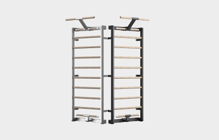 Шведская стенка, натуральное дерево Светло серый Xenjoy XW5L