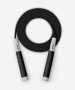 Скакалка Starfit RP-401, c силиконовыми ручками, 3 м, черный