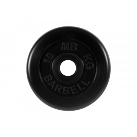 Диск обрезиненный "Стандарт" 10 кг MB BARBELL MB-PltB51-10