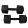 Набор термополиуретановых гантелей BRONZE GYM, 1-10 кг - 10 пар, шаг 1 кг