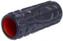 Ролик массажный StarFit FA-509, 33x13,5 cм, высокая жесткость, черный/оранжевый