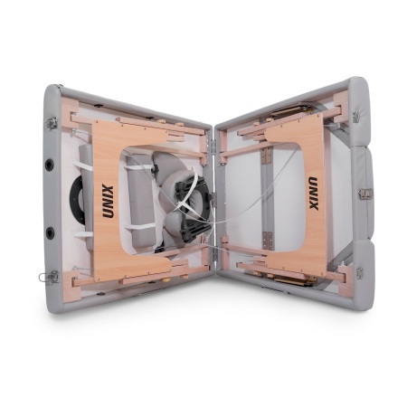 Массажный стол UNIX Безмятежность / Serenity 3 секции серый