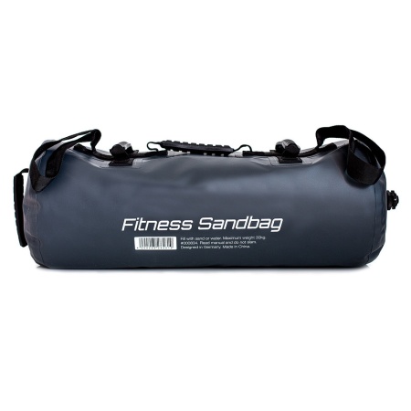 Сэндбэг AEROBIS Fitness Sandbag до 30 кг, серый/черный
