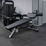 U-2037 Скамья для пресса регулируемая (Adjustable Decline Bench)