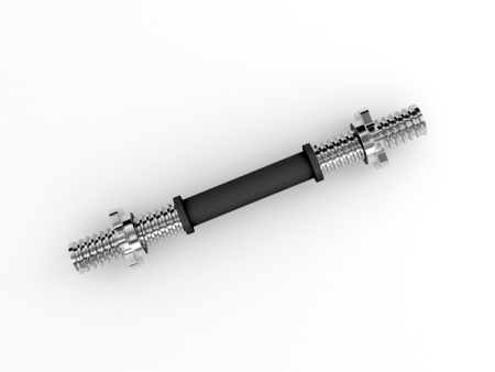 Гриф гантельный обрезиненный UNIX Fit 350 мм / 25 мм, макс. нагрузка, кг 50