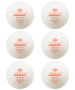 Мяч для настольного тенниса Donic 3* Exclusive, белый, 6 шт.