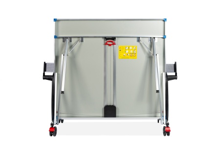 Теннисный стол всепогодный "W-800 Outdoor" (274 х 152,5 х 76 см) алюминиевый, с комплектом (сетка, 2 ракетки, 6 шариков) + чехол