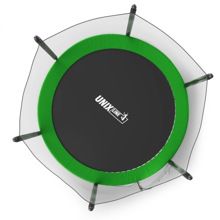 Батут UNIX line Simple 8 ft Green (outside)