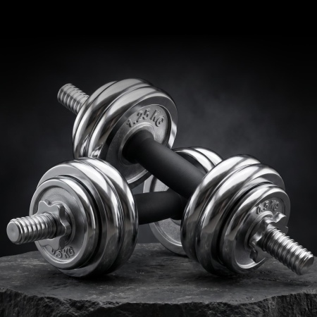Набор гантелей UNIXFIT в кейсе 20kg