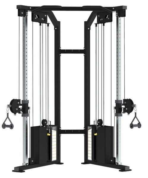 IF9330 Двойная регулируемая тяга Impulse Light  (2х73 кг), частичное заднее зачехление весового стека
