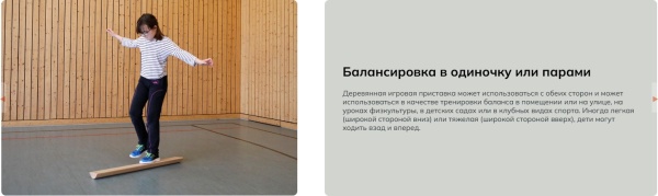 Балансировочный тренажер  Pedalo® Wackelsteg ( арт. 16008000 )