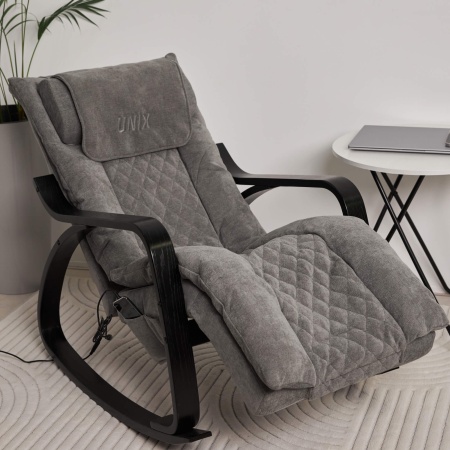 Массажное кресло UNIX Авола / Avola серый