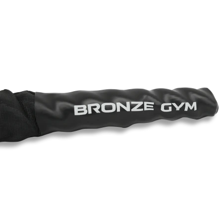 Канат тренировочный BRONZE GYM 4.1см.х 9м,12 кг.