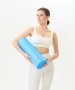 Ролик для йоги и пилатеса Starfit FA-501, 15x45 см, синий пастель