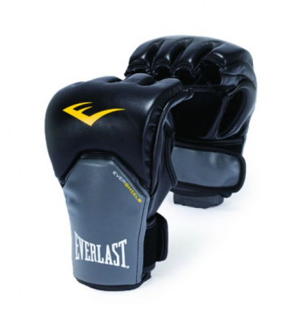 Перчатки Everlast Competition Style MMA LXL черн/сер P00000159