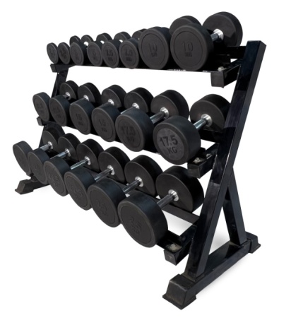 Стойка для гексагональных гантелей UNIX Fit DumRack Hexagon PRO (300 кг)