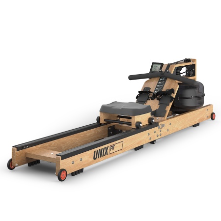 Гребной тренажер UNIXFIT Wood Rower Light