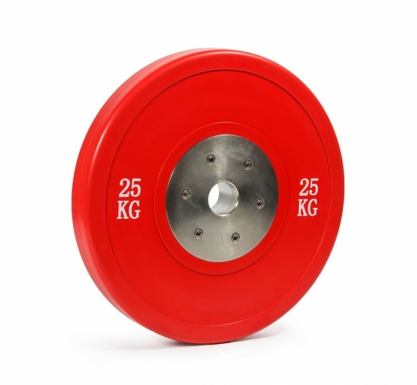 Диск соревновательный 25 кг (красный) STECTER