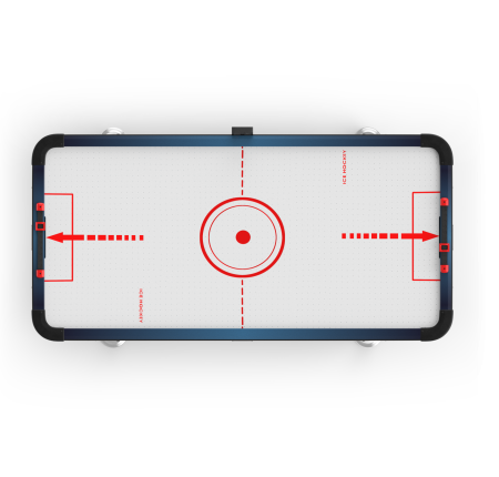 Игровой стол UNIX Line Аэрохоккей (155х76 cм)