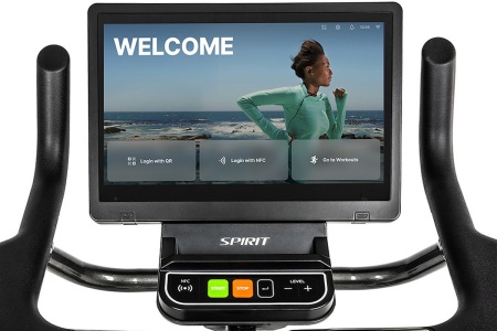 Вертикальный велотренажер SPIRIT CU1000ENT