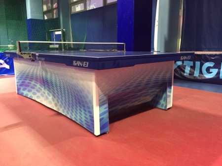 Теннисный стол профессиональный  SAN-EI IF-VERIC-CENTEROLD, ITTF (СИНИЙ)